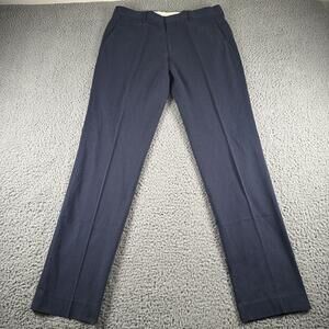 J.Crew Ludlow Slim Dress Pants Mens 31x31 Navy Stretch Cotton Tapered Somelos